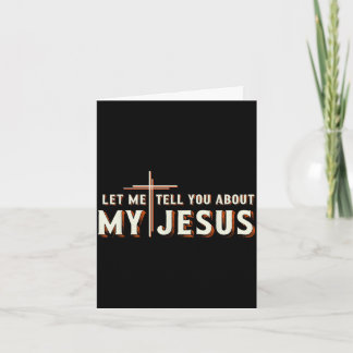 Låt mig berätta om min jesus skjorta kristen  kort