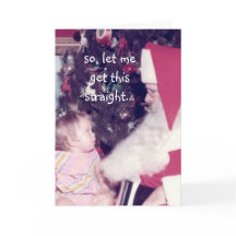 låt mig får detta raka… helgdagkort, så