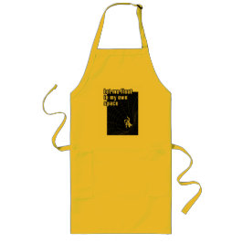 Låt mig flyta i mitt eget rum långt förkläde