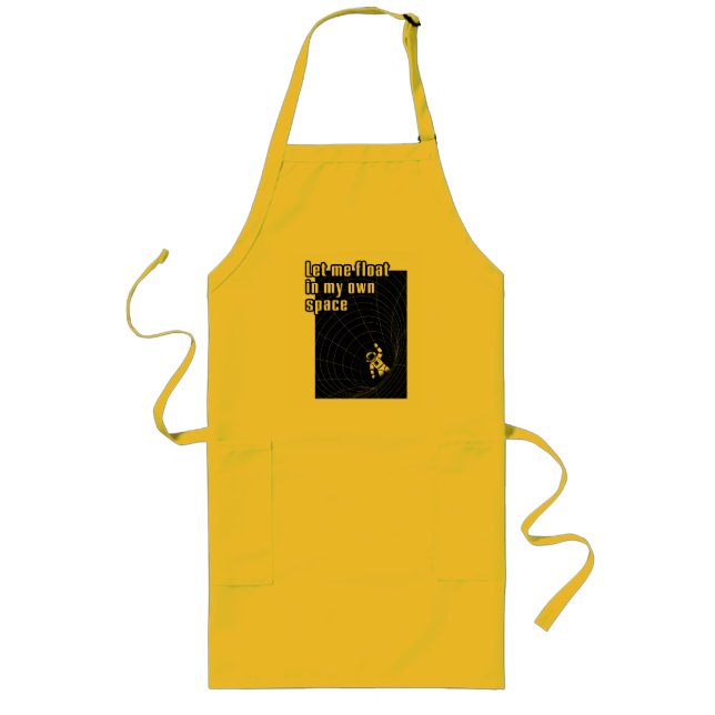 Låt mig flyta i mitt eget rum långt förkläde (Framsidan)