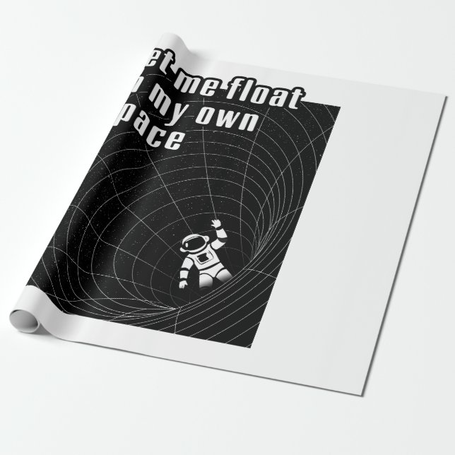 Låt mig flyta i mitt eget rum presentpapper (Utrullad)