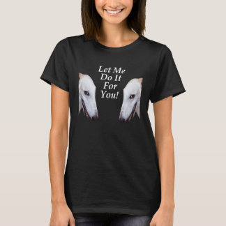 Låt mig göra det åt dig Meme Borzoi Säger Noodleh T Shirt