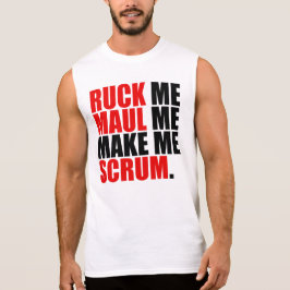 LÅT MIG GÖRA MIG SKRUM. RUGBY ÄLSKARE SHIRT T-SHIRT