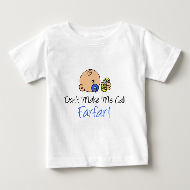 Låt mig inte ringa Farfar Tee Shirt (Framsida)