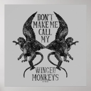 Låt mig inte ringa mina namngivna apor™ poster