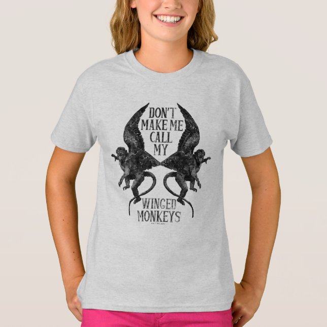 Låt mig inte ringa mina namngivna apor™ t shirt (Framsida)