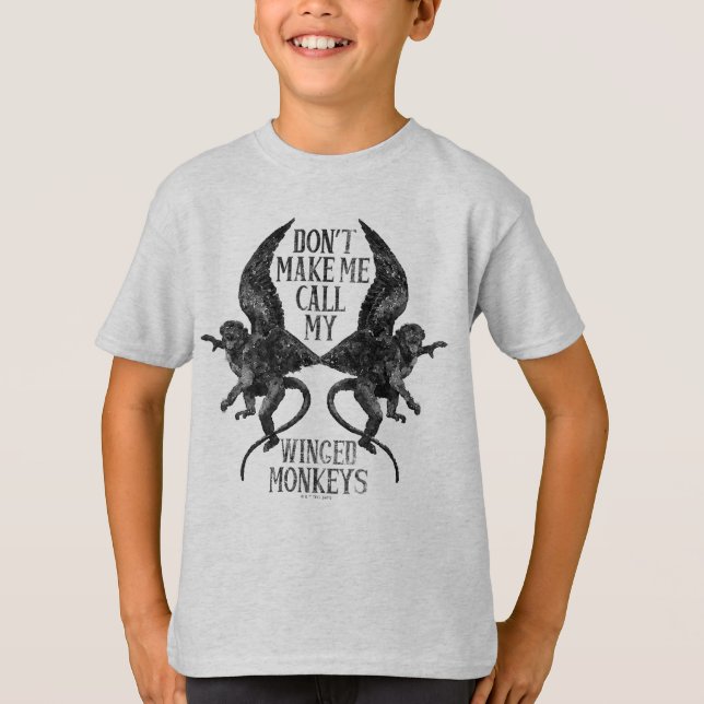 Låt mig inte ringa mina namngivna apor™ t shirt (Framsida)