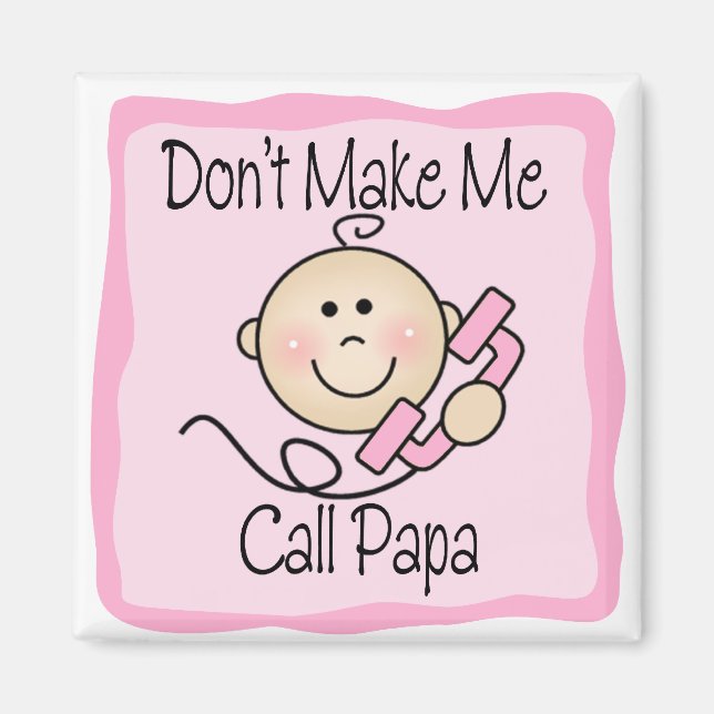 Låt mig inte ringa Pappa Magnet (Framsidan)