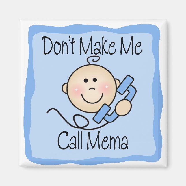 Låt mig inte ringa PM Magnet (Framsidan)