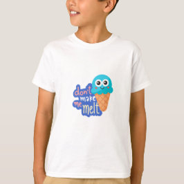 Låt mig inte smälta glass t shirt