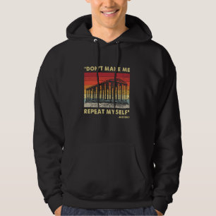 Låt mig inte upprepa min egen fantastiska historia hoodie