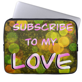 Låt mig kärlek dig laptop fodral