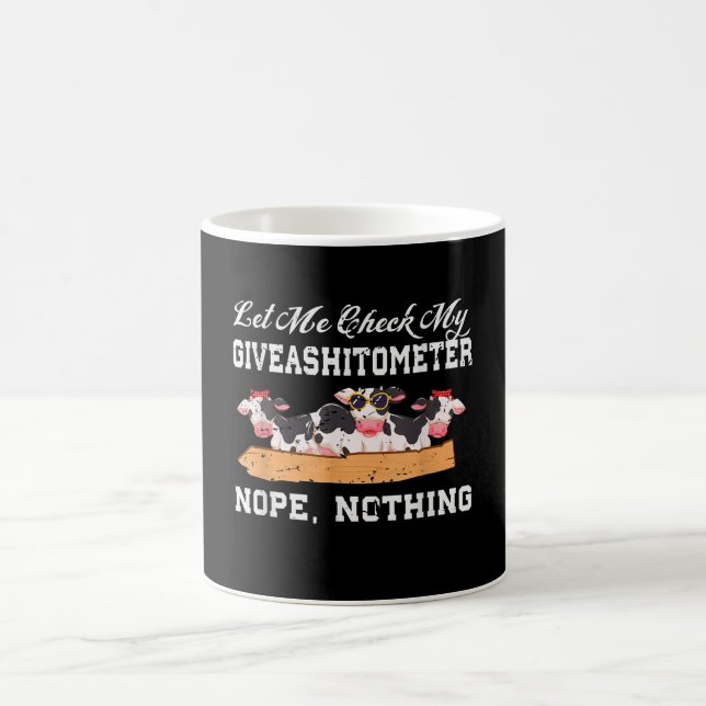 Låt mig kolla min Giveashitometer Nope, inget. Kaffemugg (Center)