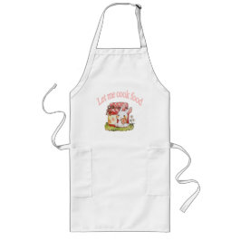 Låt mig laga mat: lång apron långt förkläde