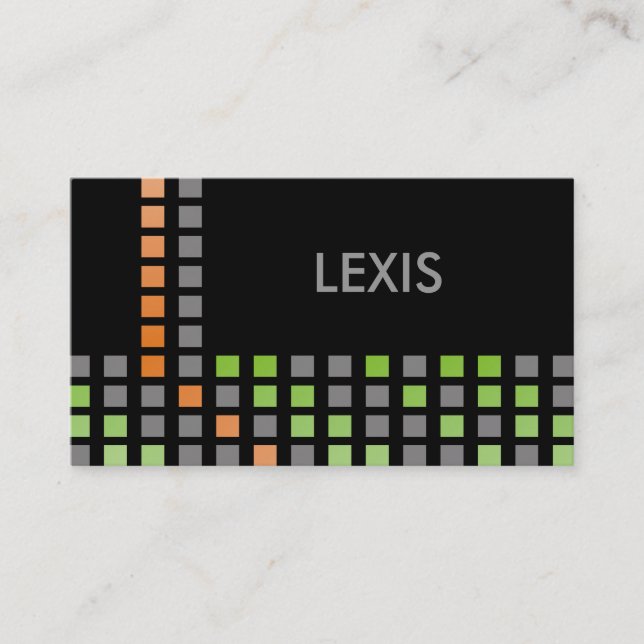 Låt mig presentera mina egna Affärskort Visitkort (Framsida)