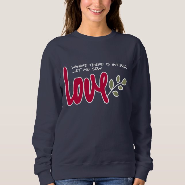 Låt mig så kärlek t shirt (Framsida)