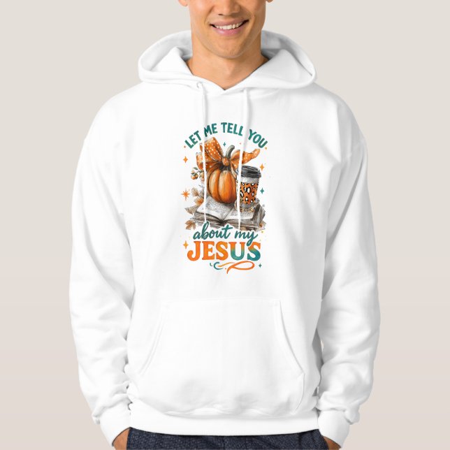 Låt mig säga.. hoodie (Framsida)