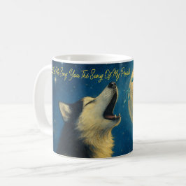 Låt mig Sjunga dig Sång i mitt folk Husky Kaffemugg