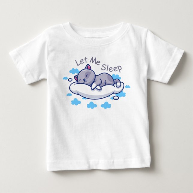 Låt mig sova  t shirt (Framsida)