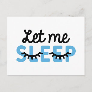 Låt mig sova vykort