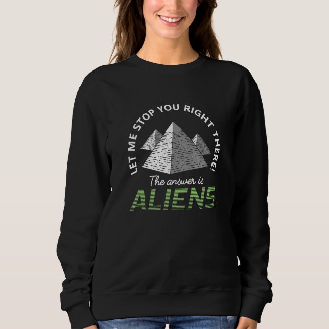 Låt mig stoppa er från Utomjordingar - Ancient Ali T Shirt (Framsida)