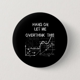 Låt mig tänka över back to school Math Knapp
