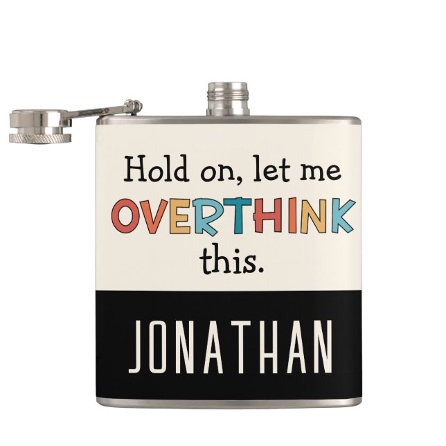 Låt mig tänka över den här fina Retro-Anpassningsb Fickplunta (Öppnad)