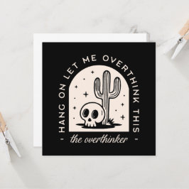 Låt mig tänka över det här övertänkandet