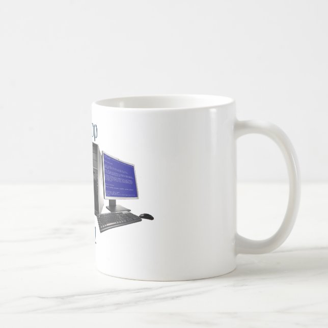 Låt mig tappa allt för att hjälpa dig kaffemugg (Höger)