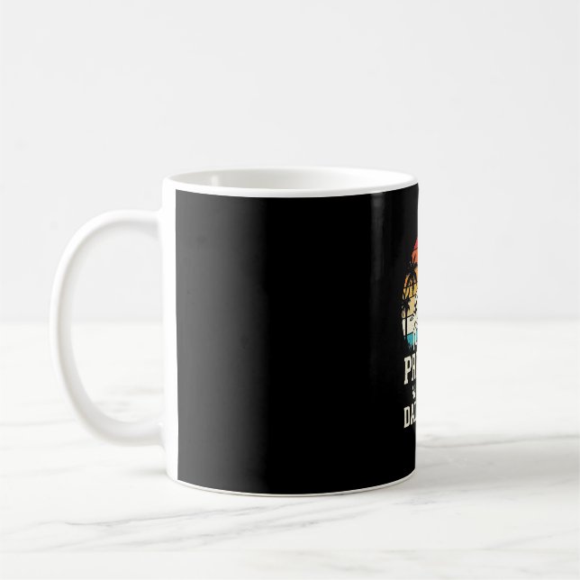 Låt mig vara en dalmatiner Retro Hund Kaffemugg (Vänster)