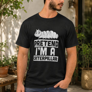 Låt mig vara en fjärilslarv t shirt