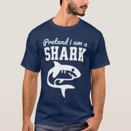 Låt mig vara en haj t shirt
