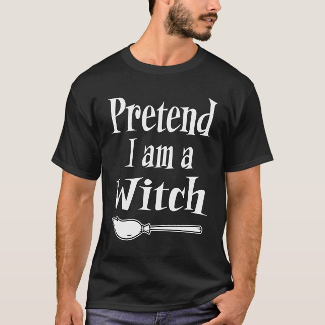 Låt mig vara en häxa t shirt (Framsida)