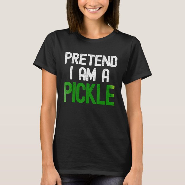 Låt mig vara en inlagd gurka t shirt (Framsida)