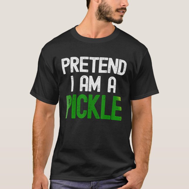 Låt Mig Vara En Inlagd Gurka T Shirt (Framsida)