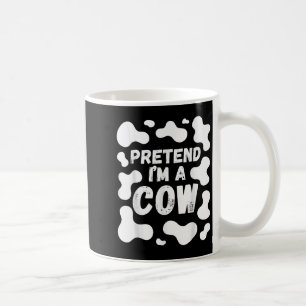 Låt mig vara en ko rolig Halloween Kaffemugg