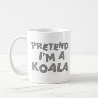 Låt mig vara en koala Rolig Halloweenidé Kaffemugg