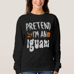 Låt mig vara en leguan Halloween-kostymfest T Shirt