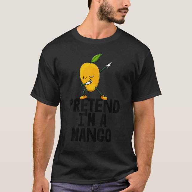 Låt mig vara en mango Dabba rolig mango frukt kärl T Shirt (Framsida)