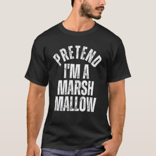 Låt mig vara en Marshmallow Lätt Halloween-kostym T Shirt