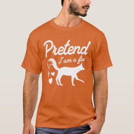 Låt mig vara en räv t shirt