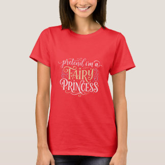 Låt mig vara en sagoprinsessa t shirt