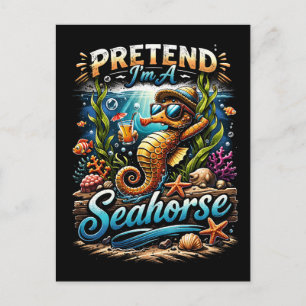 Låt mig vara en sjöhäst vykort