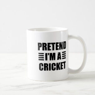 Låt mig vara en syrsa Lätt Rolig Halloween-kostym Kaffemugg