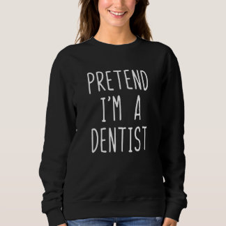 Låt mig vara en tandläkar kostym Halloween lat enk T Shirt