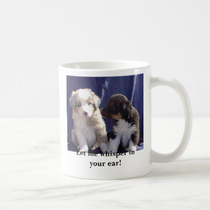Låt mig viska i ditt gå i ax! kaffemugg