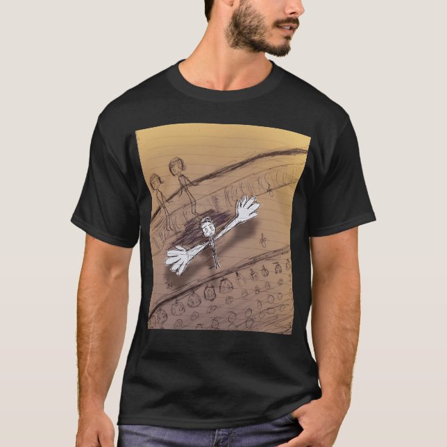 Låt min show BÖRJA tjej T Shirt (Framsida)