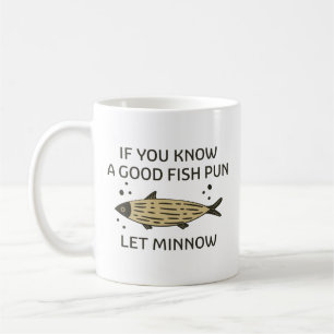 Låt Minnow Kaffemugg