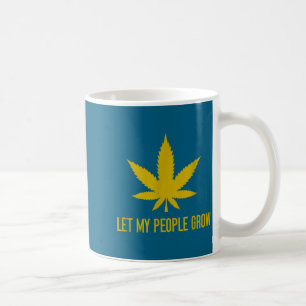 Låt mitt folk växa Ogräshanterare Kaffemugg