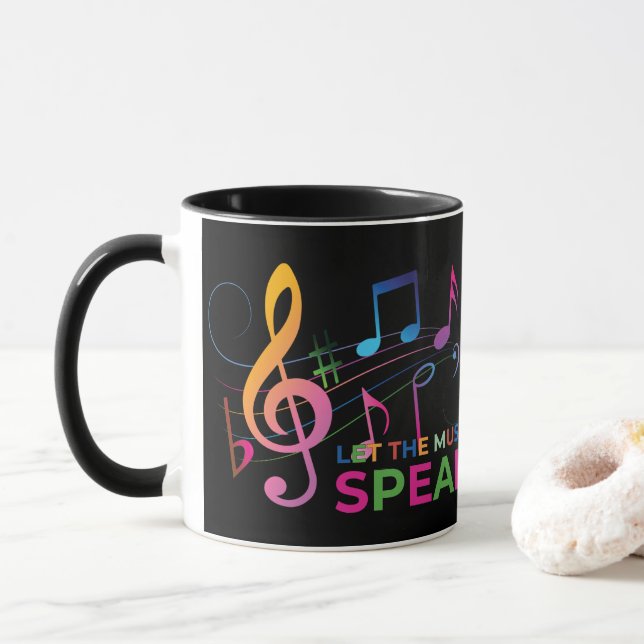 Låt musiken tala, Musik noter Mugg (Med munk)